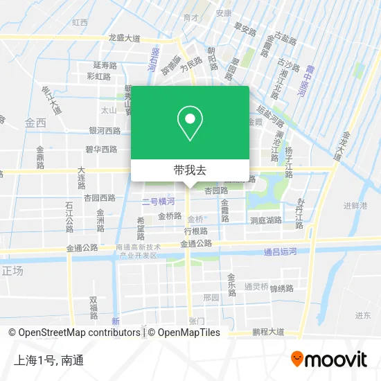上海1号地图