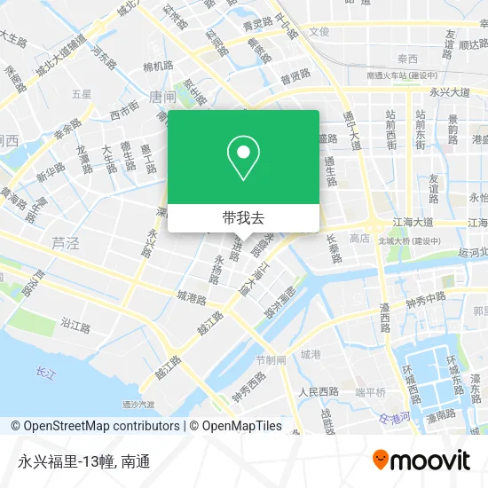 永兴福里-13幢地图