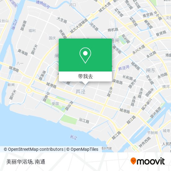 美丽华浴场地图