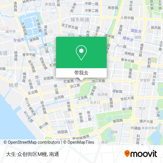 大生·众创街区M幢地图