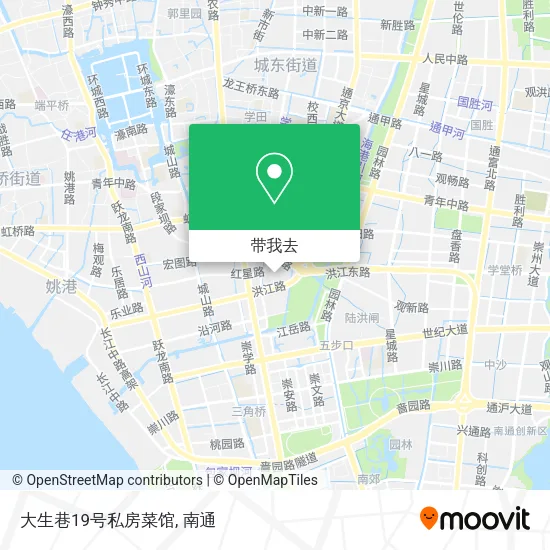 大生巷19号私房菜馆地图
