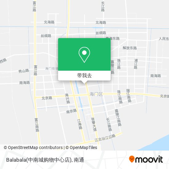 Balabala(中南城购物中心店)地图