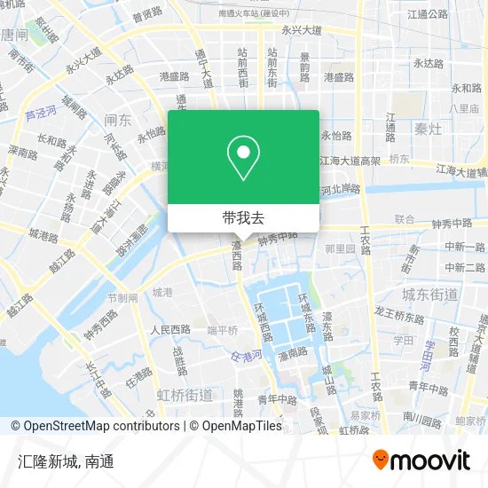 汇隆新城地图
