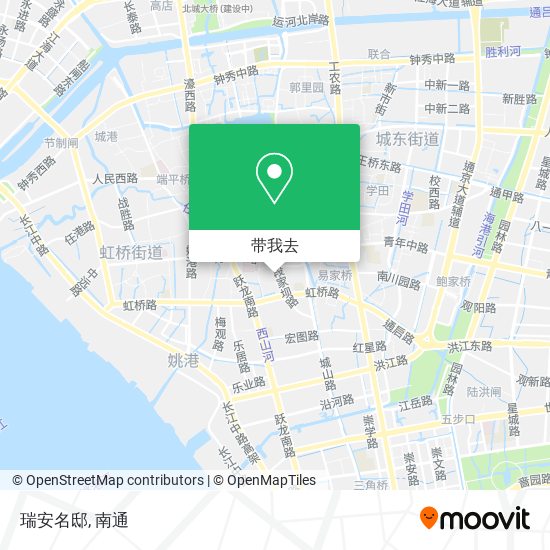 瑞安名邸地图