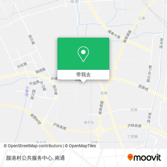 颜港村公共服务中心地图