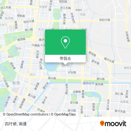 四圩桥地图