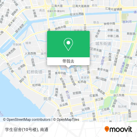 学生宿舍(10号楼)地图