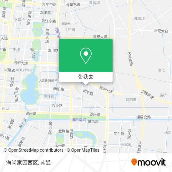 海尚家园西区地图