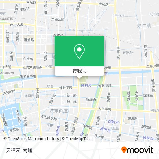 天福园地图