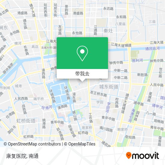康复医院地图