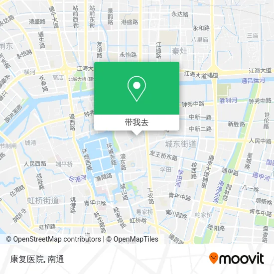 康复医院地图