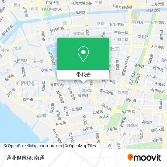 通业银凤楼地图