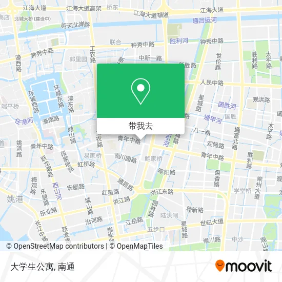 大学生公寓地图