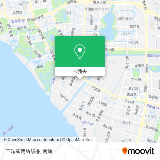 三瑞家用纺织品地图
