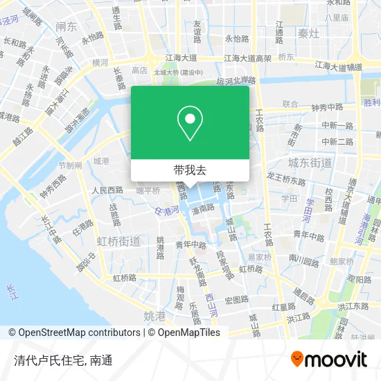 清代卢氏住宅地图