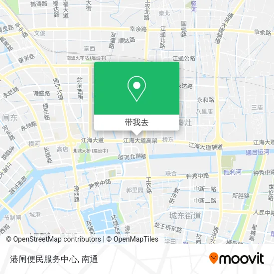 港闸便民服务中心地图