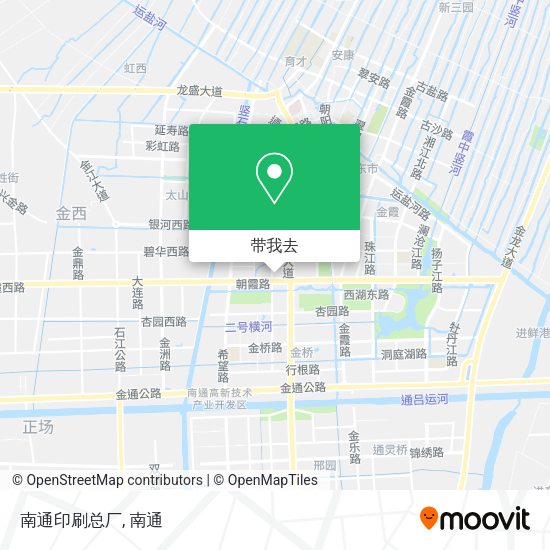 南通印刷总厂地图