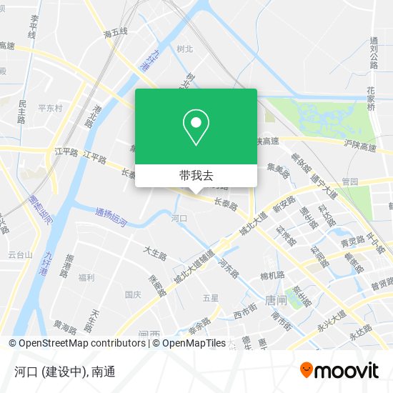 河口 (建设中)地图
