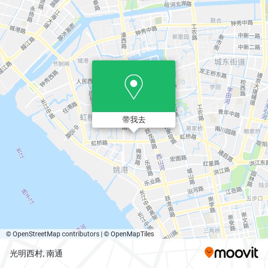 光明西村地图