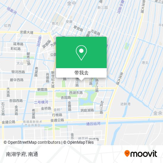 南湖学府地图