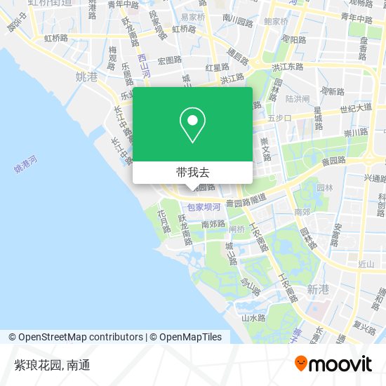 紫琅花园地图