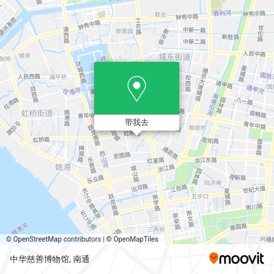 中华慈善博物馆地图