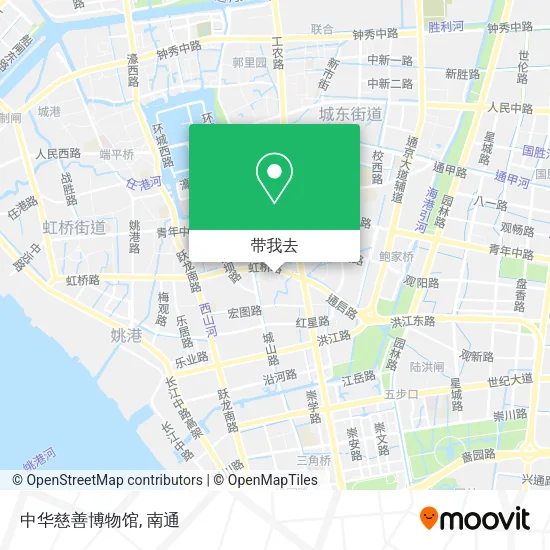 中华慈善博物馆地图