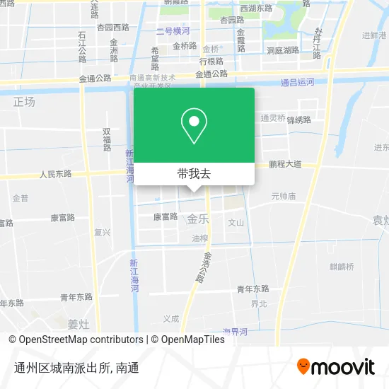 通州区城南派出所地图