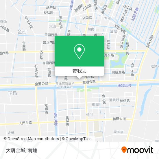 大唐金城地图