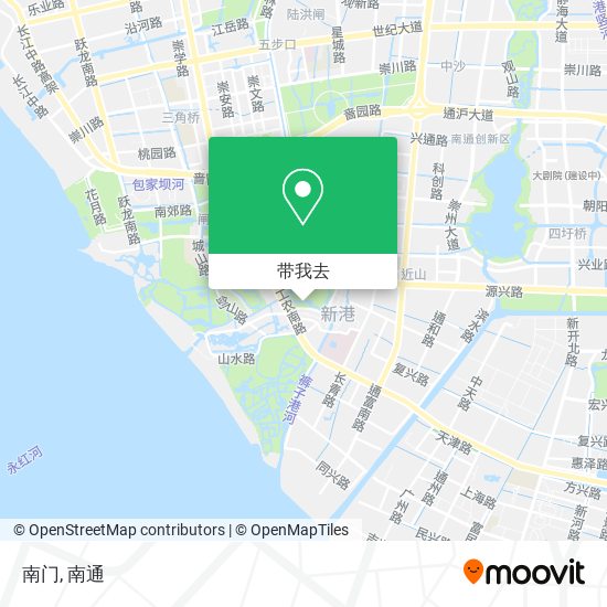 南门地图