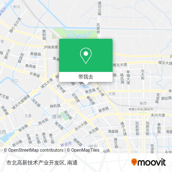 市北高新技术产业开发区地图