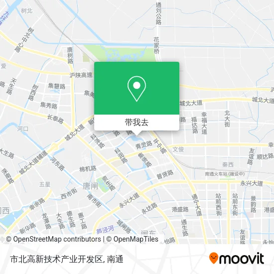 市北高新技术产业开发区地图
