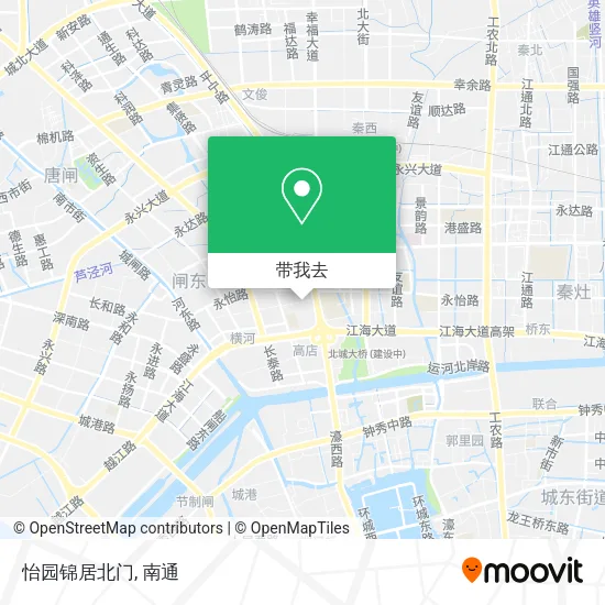怡园锦居北门地图
