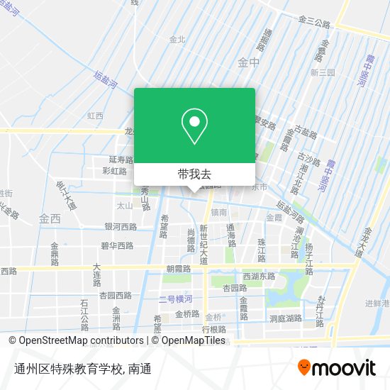 通州区特殊教育学校地图
