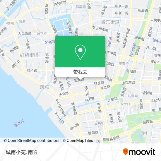 城南小苑地图