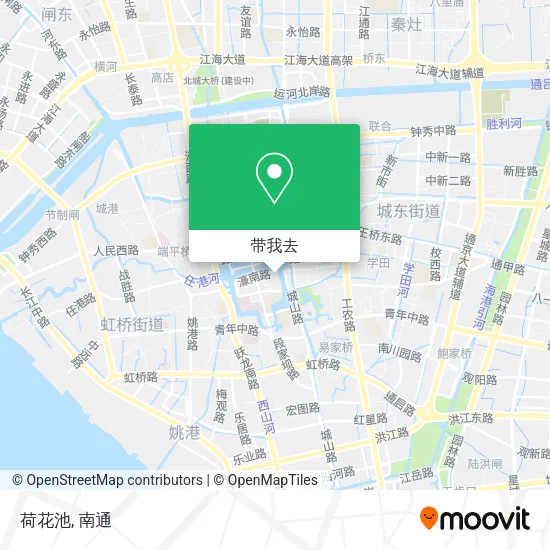荷花池地图