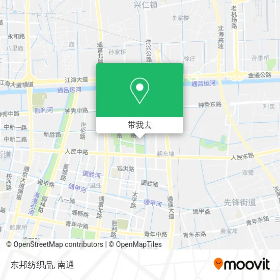 东邦纺织品地图
