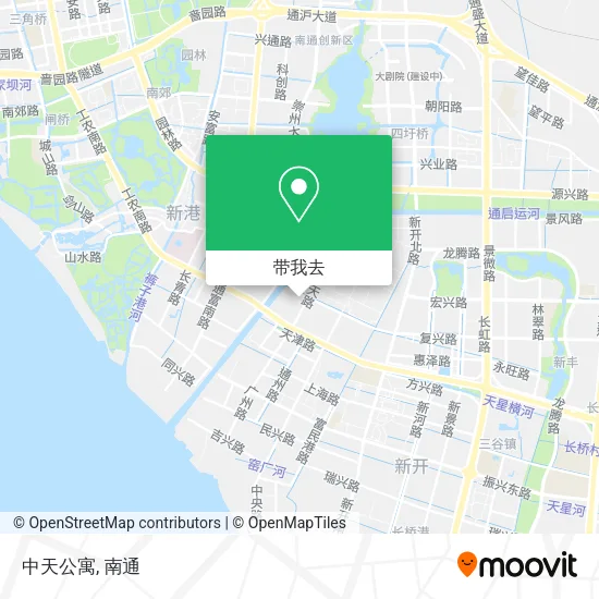 中天公寓地图