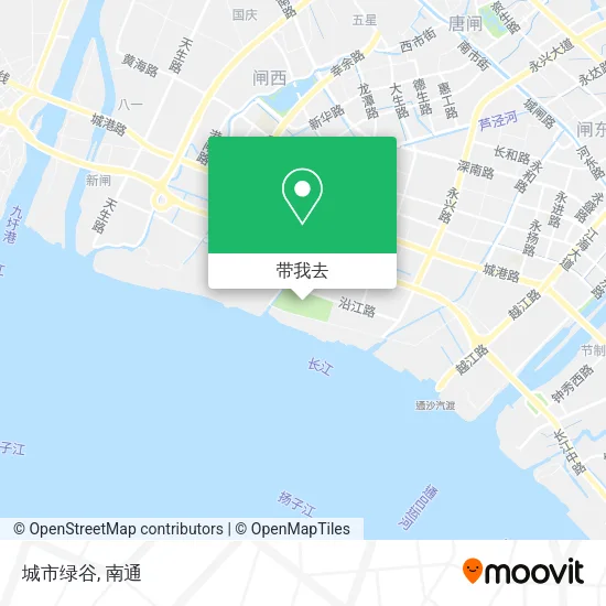 城市绿谷地图