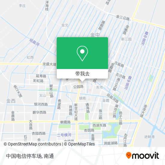 中国电信停车场地图