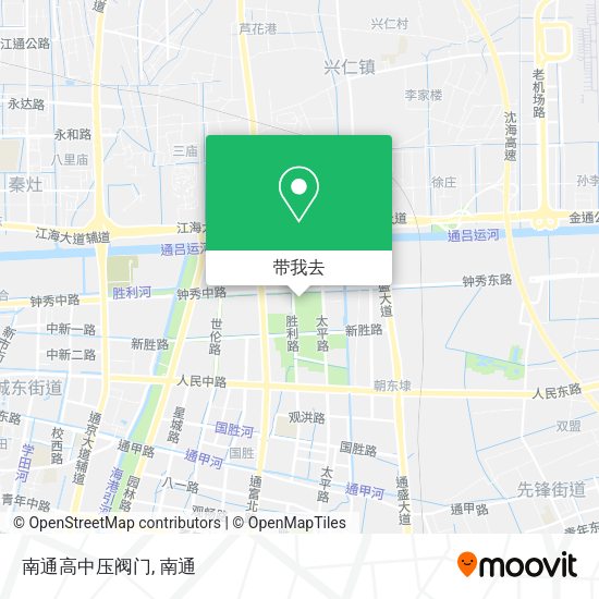 南通高中压阀门地图