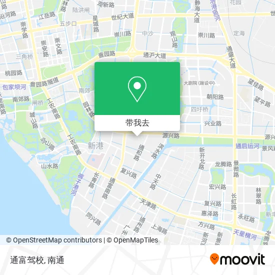 通富驾校地图