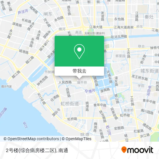 2号楼(综合病房楼二区)地图