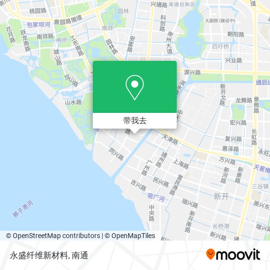 永盛纤维新材料地图