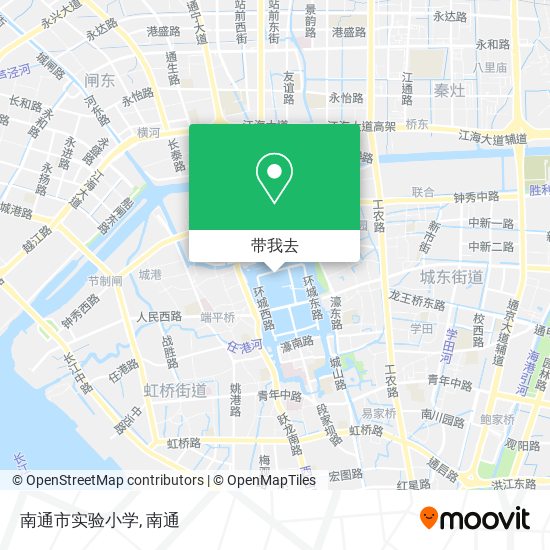 南通市实验小学地图