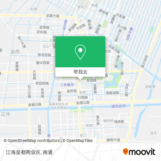 江海皇都商业区地图