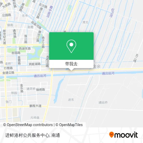 进鲜港村公共服务中心地图