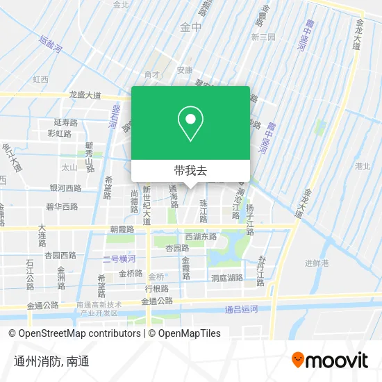 通州消防地图