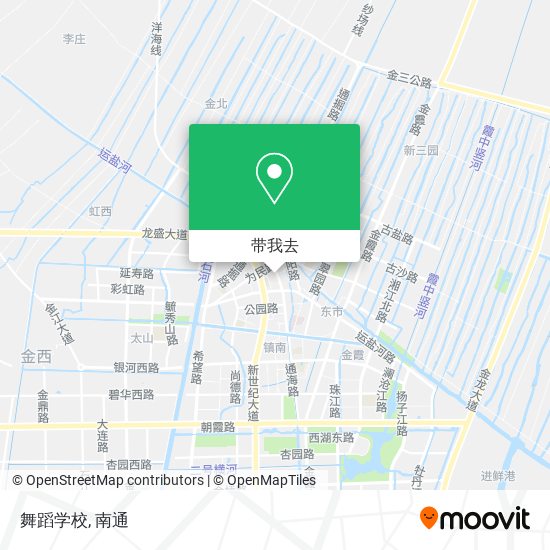 舞蹈学校地图