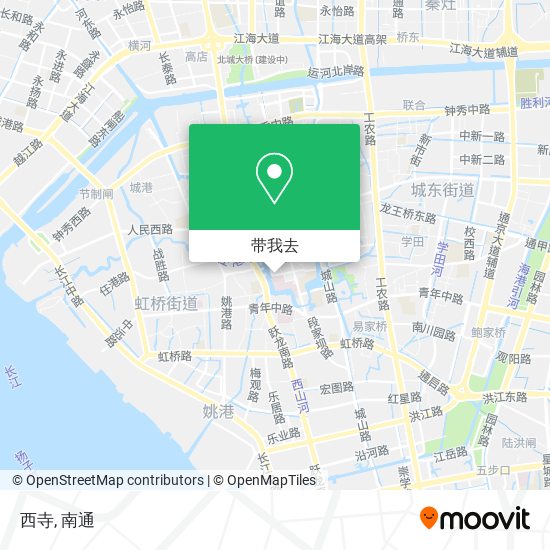 西寺地图